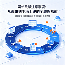 巴彦淖尔建站-网站改版注意事项：从调研到平稳上线的全流程指南