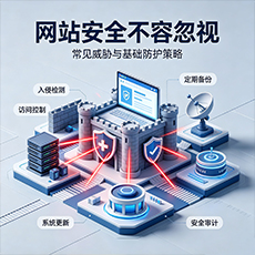 巴彦淖尔建站-网站安全不容忽视：常见威胁与基础防护策略