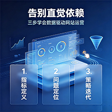 乌拉特后旗建站-告别直觉依赖：三步学会数据驱动网站运营