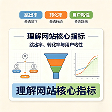 巴彦淖尔建站-理解网站核心指标：跳出率、转化率与用户粘性