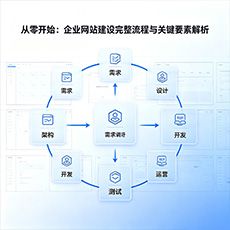 磴口建站-从零开始：企业网站建设完整流程与关键要素解析