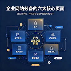 巴彦淖尔建站-企业网站必备的六大核心页面