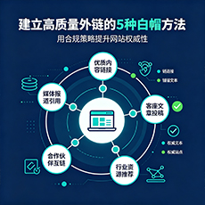 巴彦淖尔建站-建立高质量外链的5种白帽方法
